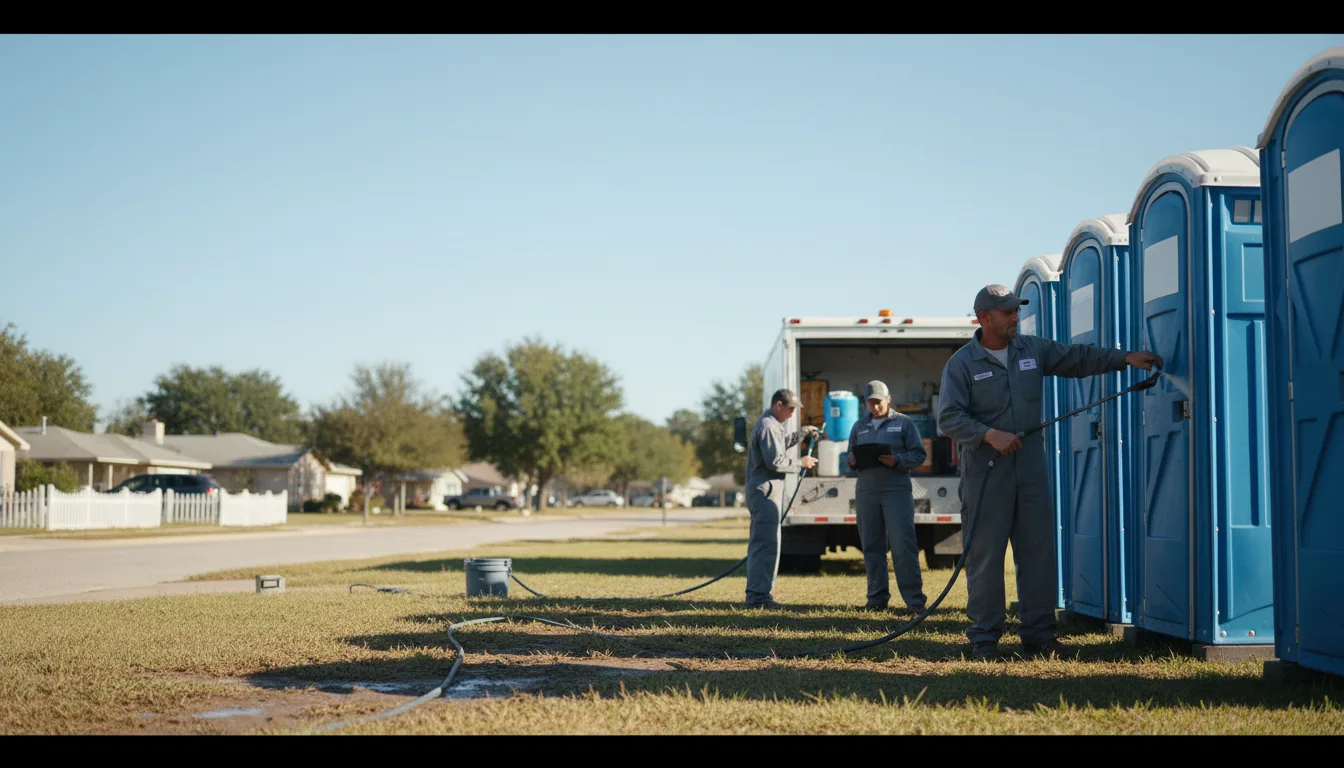 Long-Term Portable Toilet Rental in Chester, IL near me